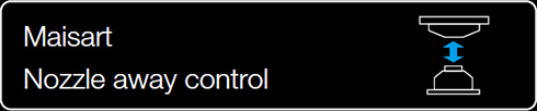 Maisart Nozzle away control