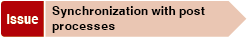 Đồng bộ hóa với các quy trình sau giải pháp
